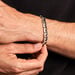 Bracelet Jourdan Wild Acier Blanc Et Noir - Bracelets Homme | Histoire d’Or
