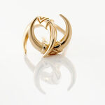 Boucles D'oreilles Puces Ginia Plaqu&eacute; Or Jaune - Boucles d'oreilles fantaisie Femme | Histoire d&rsquo;Or