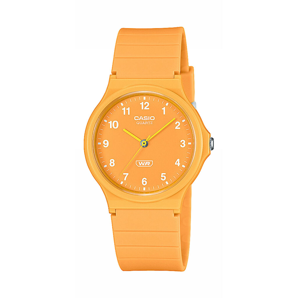 Montre Casio Collection Casio Timeless Collection Orange - Montres Unisex | Histoire d&rsquo;Or