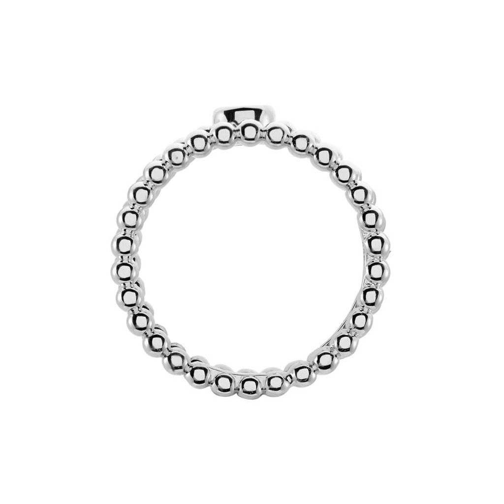 Duo De Bagues Roseli Argent Blanc Oxyde De Zirconium - Bagues solitaires Femme | Histoire d’Or