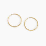 Cr&eacute;oles Dominae Or Jaune - Boucles d'oreilles cr&eacute;oles Femme | Histoire d&rsquo;Or