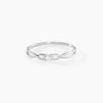 Bague Stelonie Or Blanc Diamant - Bagues solitaires Femme | Histoire d&rsquo;Or