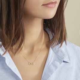 Collier Maryeme Infini Selectra Or Jaune - Colliers Femme | Histoire d’Or