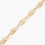 Bracelet Golden Acanty Or Jaune - Bracelets cha&icirc;ne Femme | Histoire d&rsquo;Or