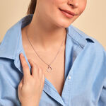 Collier Phila Argent Blanc Oxyde De Zirconium - Colliers fantaisie Femme | Histoire d&rsquo;Or