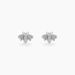 Boucles D'oreilles Puces Honey Argent Blanc - Boucles d'oreilles fantaisie Femme | Histoire d’Or
