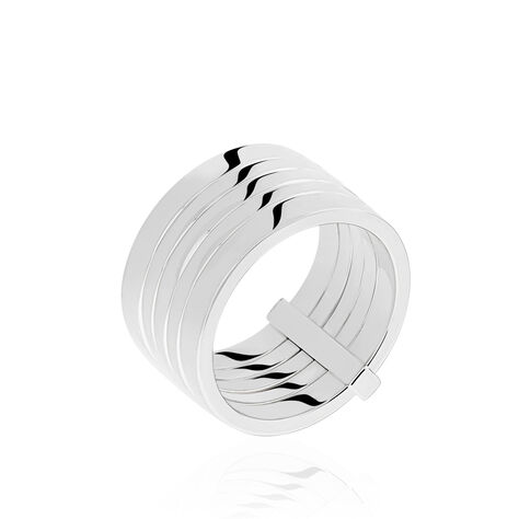 Bague Nyla Argent Blanc - Bagues Femme | Histoire d’Or