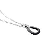 Collier Amaris Argent Blanc C&eacute;ramique Et Oxyde De Zirconium - Colliers fantaisie Femme | Histoire d&rsquo;Or