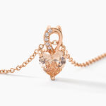 Collier Atieno Argent Rose Oxyde De Zirconium - Colliers fantaisie Femme | Histoire d&rsquo;Or