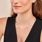 Collier Gaetane Argent Blanc Perle De Culture Oxyde De Zirconium - Colliers fantaisie Femme | Histoire d&rsquo;Or
