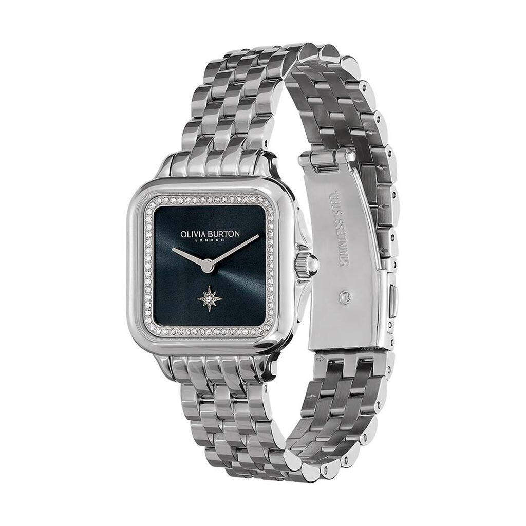 Montre Olivia Burton Grosvenor Bleu - Montres Femme | Histoire d’Or