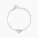 Bracelet Argent Bicolore Toyo - Bracelets Femme | Histoire d’Or