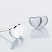 Boucles D'oreilles Puces Collinette Argent Blanc - Boucles d'oreilles fantaisie Femme | Histoire d’Or
