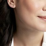 Mini Cr&eacute;oles Or Jaune Aryanna Diamants - Boucles d'oreilles cr&eacute;oles Femme | Histoire d&rsquo;Or