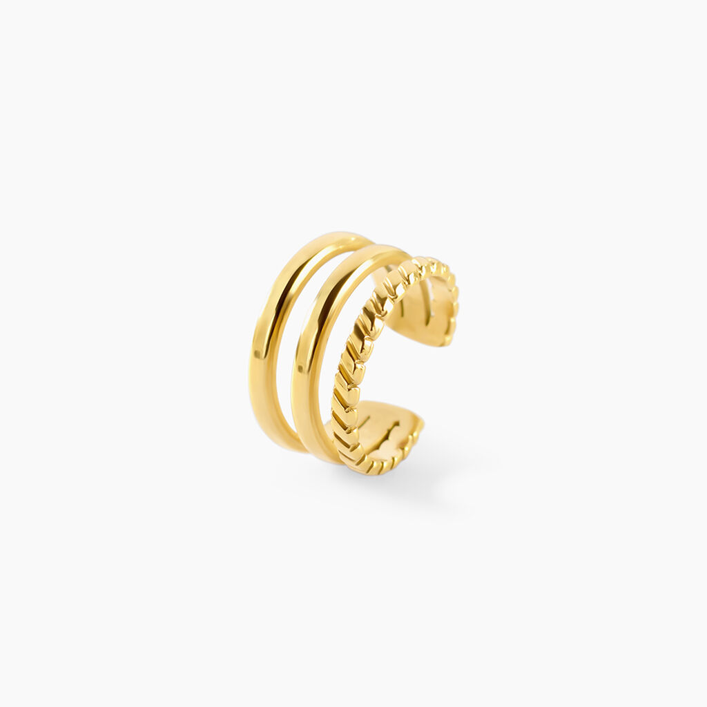 Bijoux D'Oreilles Natalis Acier Jaune - Boucles d'oreilles fantaisie Femme | Histoire d&rsquo;Or
