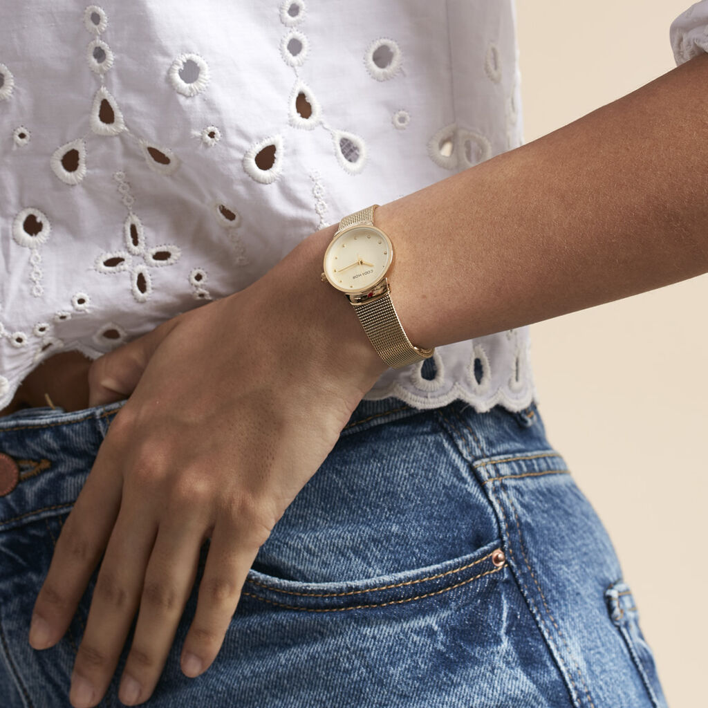Montre Codhor Fleur Doré - Montres Femme | Histoire d’Or