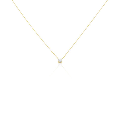 Collier Collection Aphrodite Or Jaune Diamant Synthetique - Colliers Femme | Histoire d’Or