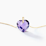 Collier Ludmille Or Jaune Amethyste - Colliers Femme | Histoire d&rsquo;Or