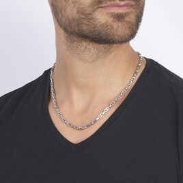 Collier Leandreae Or Acier Bicolore - Colliers Homme | Histoire d’Or