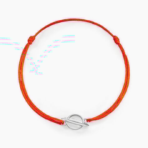 Bracelet Raven Argent Blanc - Bracelets cordon Femme | Histoire d&rsquo;Or