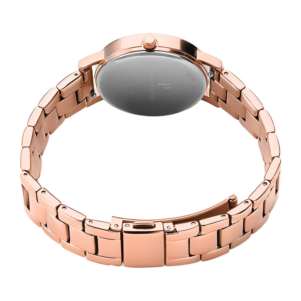 Montre Pierre Lannier Multiples Chocolat - Montres &eacute;tanches Femme | Histoire d&rsquo;Or
