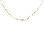 Chaîne Cameo Maille Alternee 1/3 Or Bicolore