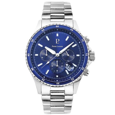 Montre Pierre Lannier Cronos Bleu - Montres Homme | Histoire d’Or