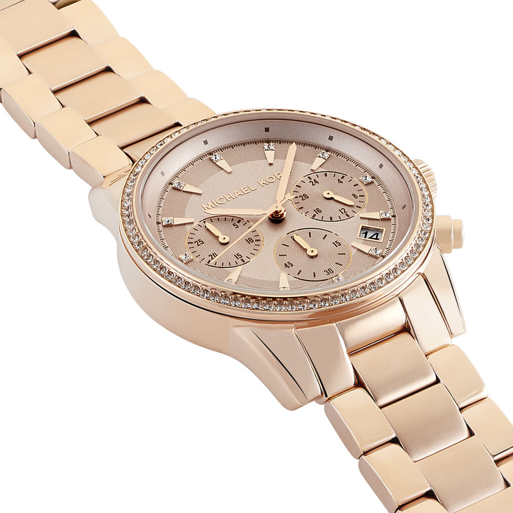 Montre Michael Kors BRYANT Rose - Montres Femme | Histoire d&rsquo;Or