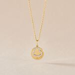 Pendentif Dezirinda Or Jaune Oxyde De Zirconium - Pendentifs Femme | Histoire d&rsquo;Or