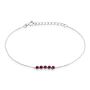 Bracelet Karrie Argent Blanc Oxyde De Zirconium