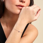 Bracelet Rio Argent Blanc Oxyde De Zirconium - Bracelets Femme | Histoire d&rsquo;Or