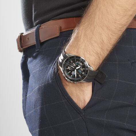 Montre Casio Edifice Noir - Montres Homme | Histoire d’Or