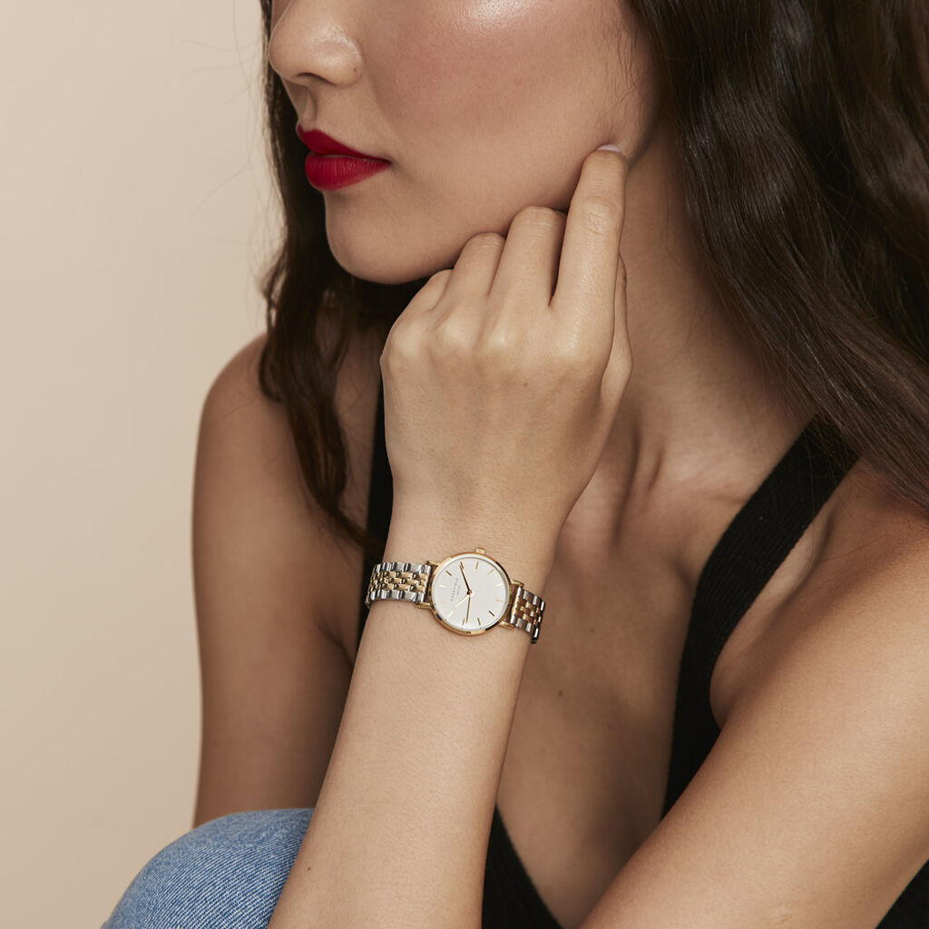 Montre Rosefield The Small Edit Blanc - Montres Femme | Histoire d’Or