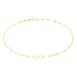 Cha&icirc;ne De Cheville Carlisa Or Jaune - Cha&icirc;nes de cheville Femme | Histoire d&rsquo;Or