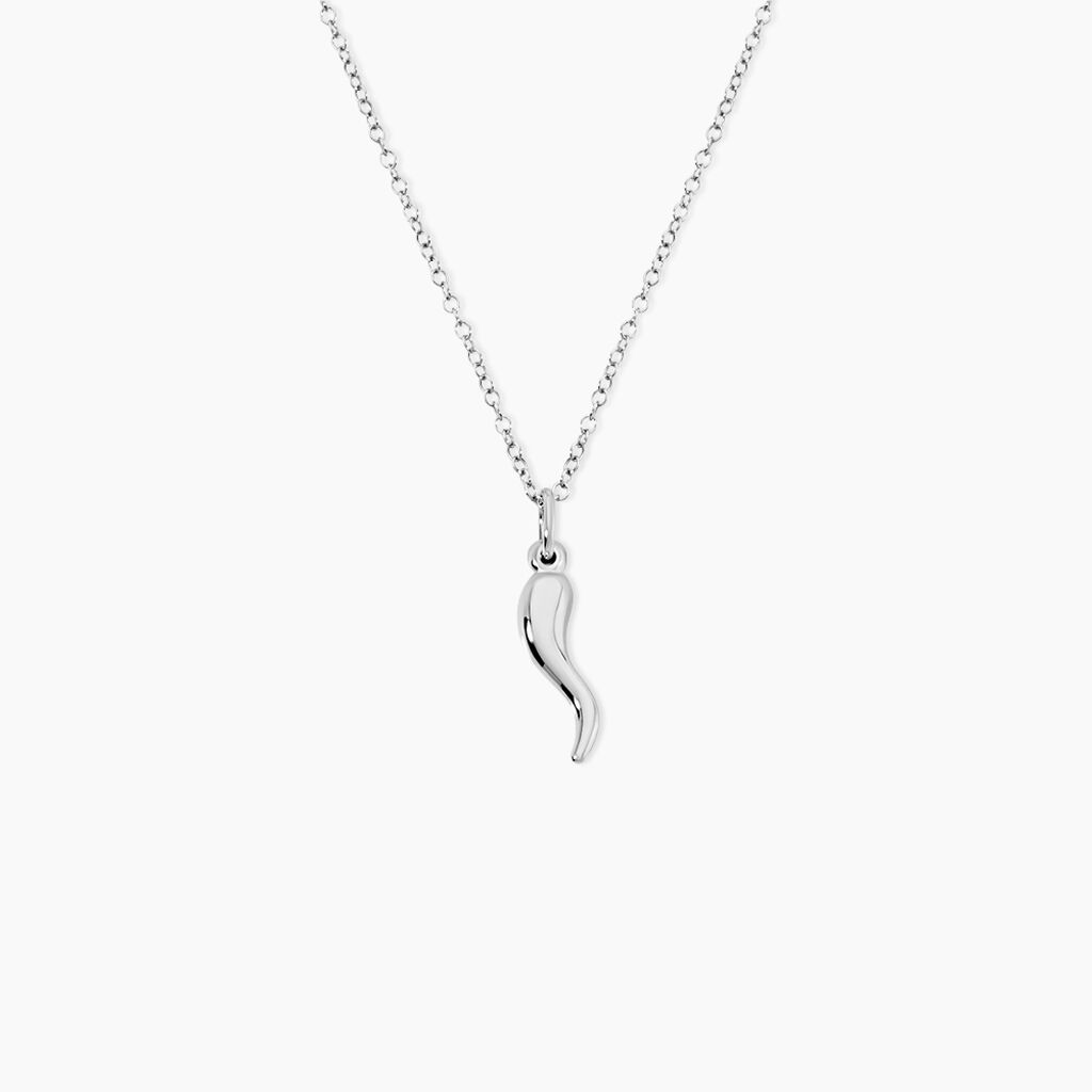 Collier Cornucopia Argent Blanc - Sautoirs Femme | Histoire d&rsquo;Or