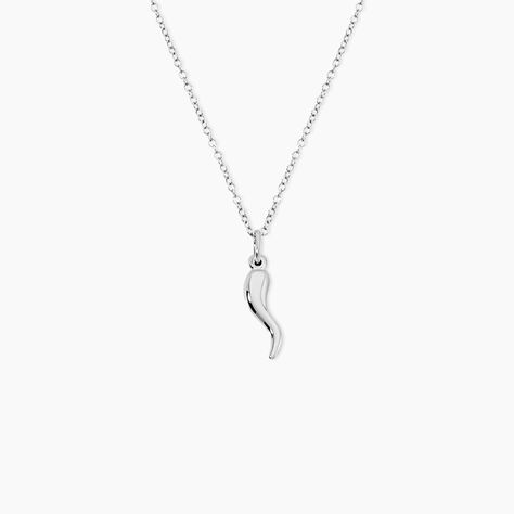 Collier Cornucopia Argent Blanc - Sautoirs Femme | Histoire d&rsquo;Or