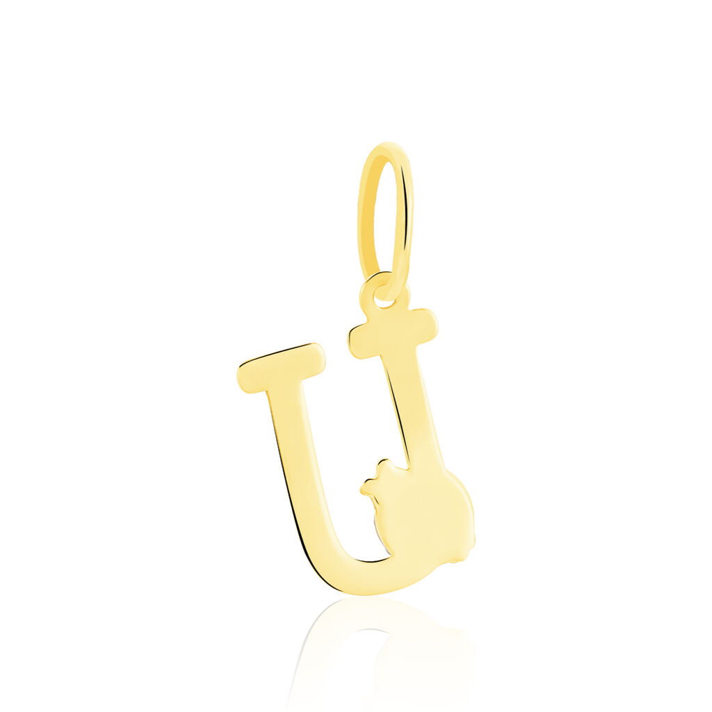 Pendentif Helidie Coccinelle Lettre Or Jaune - Pendentifs Enfant | Histoire d’Or