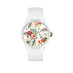 Montre Ice Watch Solar Power Blanc - Montres solaires Femme | Histoire d&rsquo;Or