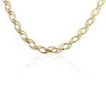 Collier Sautoir Plaqu&eacute; Or Lezou - Chaines Femme | Histoire d&rsquo;Or