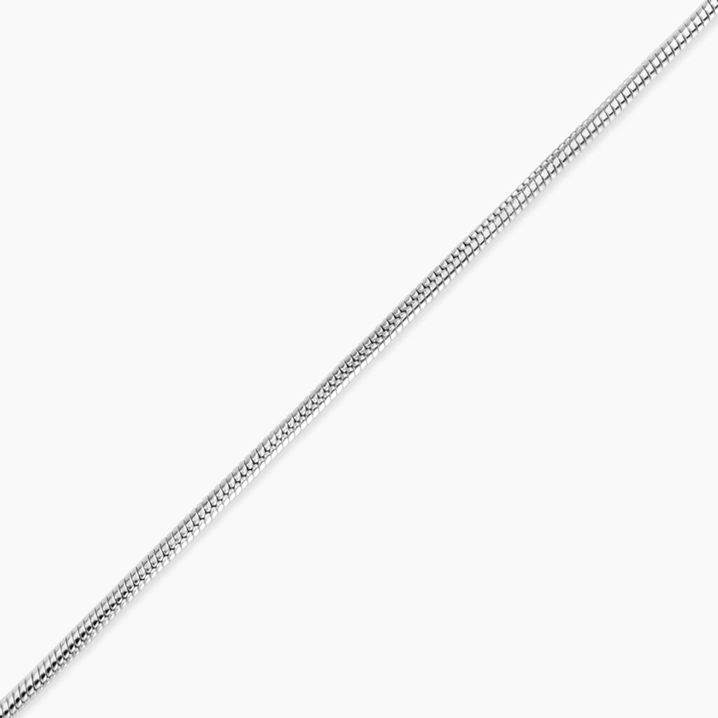 Cha&icirc;ne Geva Argent Blanc - Chaines Femme | Histoire d&rsquo;Or