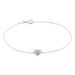 Bracelet Dann Or Blanc Oxyde De Zirconium - Bracelets Femme | Histoire d’Or