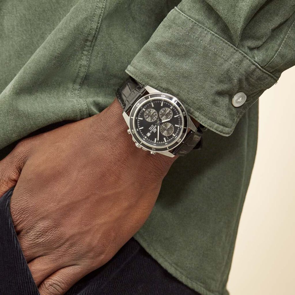 Montre Casio Edifice Noir - Montres Homme | Histoire d’Or
