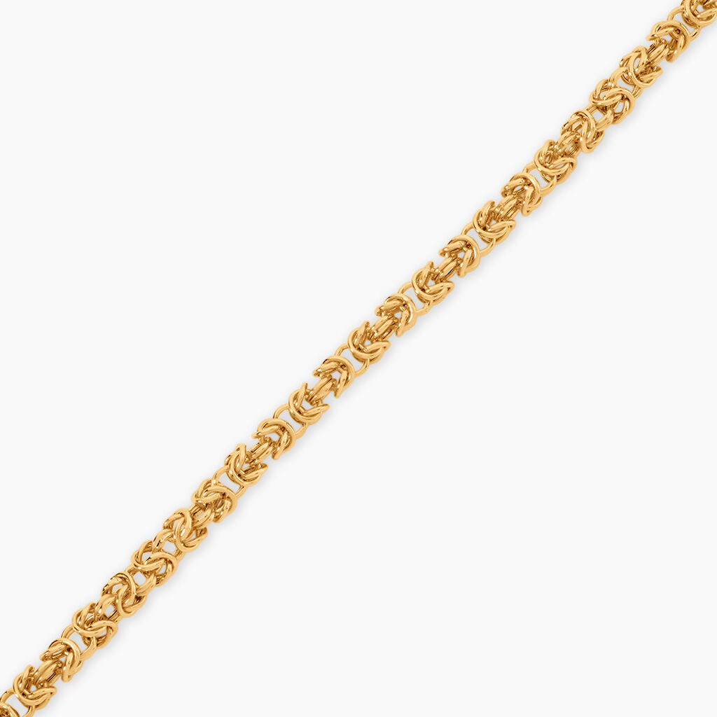 Bracelet Ravenelle Argent Dor&eacute; A L'Or 750/1000 - Bijoux sans pierre Femme | Histoire d&rsquo;Or