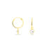 Créoles Chayma Or Jaune Oxyde De Zirconium - Boucles d'Oreilles Coeur Femme | Histoire d’Or