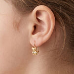 Boucles D'oreilles Pendantes Baptista Ours Or Jaune - Boucles d'oreilles pendantes Enfant | Histoire d&rsquo;Or