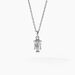 Collier Raven Argent Blanc - Ras de cou Femme | Histoire d’Or