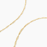 Cha&icirc;ne Imanie Maille Singapour Or Jaune - Chaines Femme | Histoire d&rsquo;Or