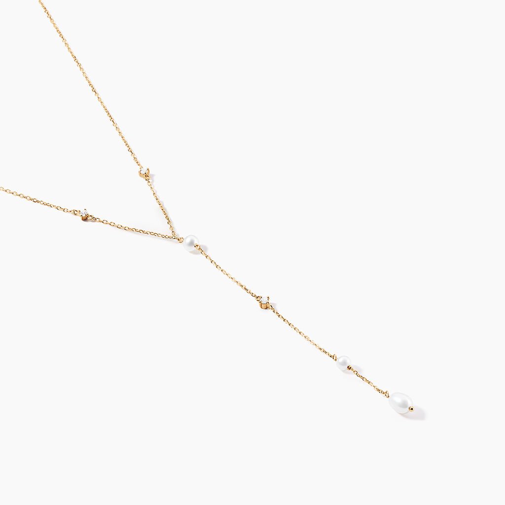 Collier Zsofika Or Jaune Perle De Culture - Colliers Femme | Histoire d’Or