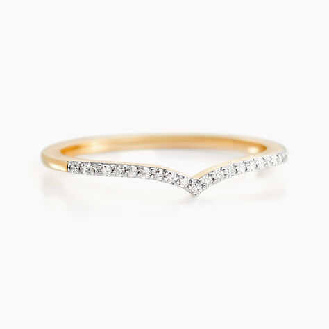 Alliance Les Inseparables Or Jaune Diamant - Alliances Femme | Histoire d’Or