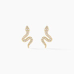 Boucles D'oreilles Pendantes Dorilis Or Jaune Oxyde De Zirconium - Boucles d'oreilles pendantes Femme | Histoire d&rsquo;Or